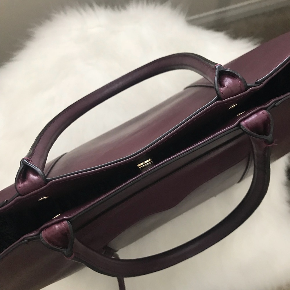 Rebecca Minkoff Burgundy Mab Tote - Picture 5 of 10